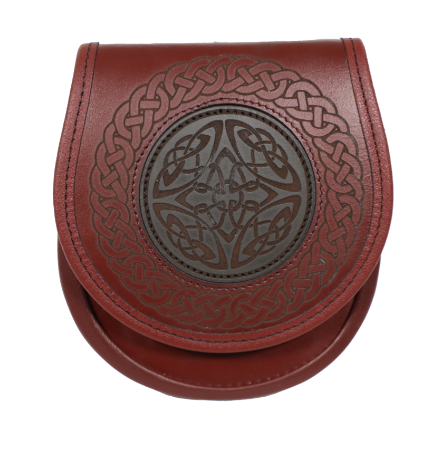 Leder Sporran Jacobite Celtic