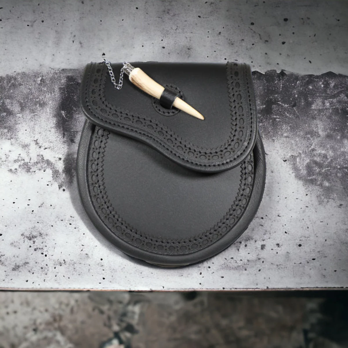 Leder Sporran Artisan 10