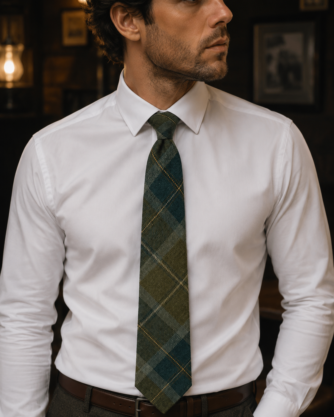 Tweed Krawatte