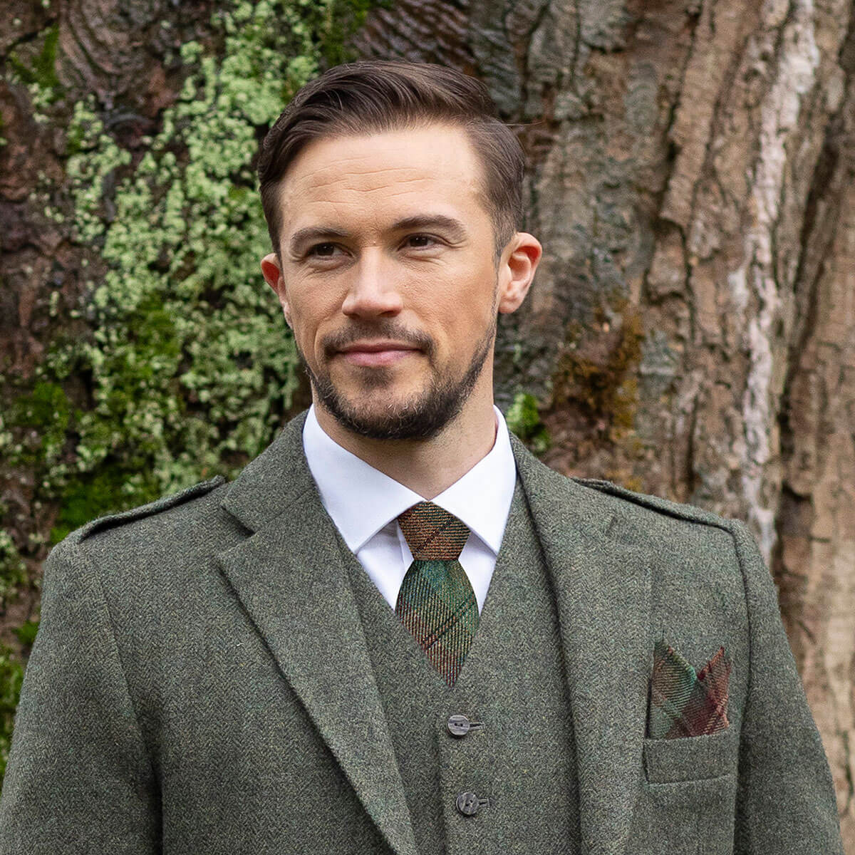Tweed Krawatte
