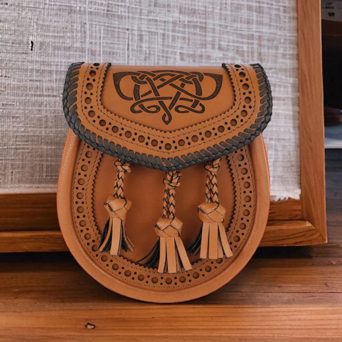 Leder Sporran Artisan 4 