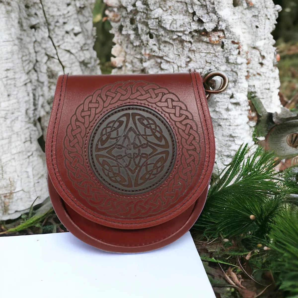 Leder Sporran Jacobite Celtic
