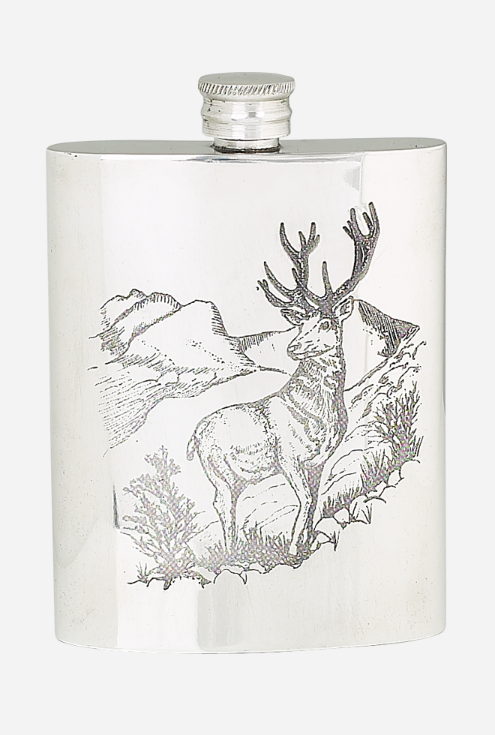 Flachmann 6 oz Stag