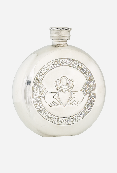 Flachmann 6oz Claddagh