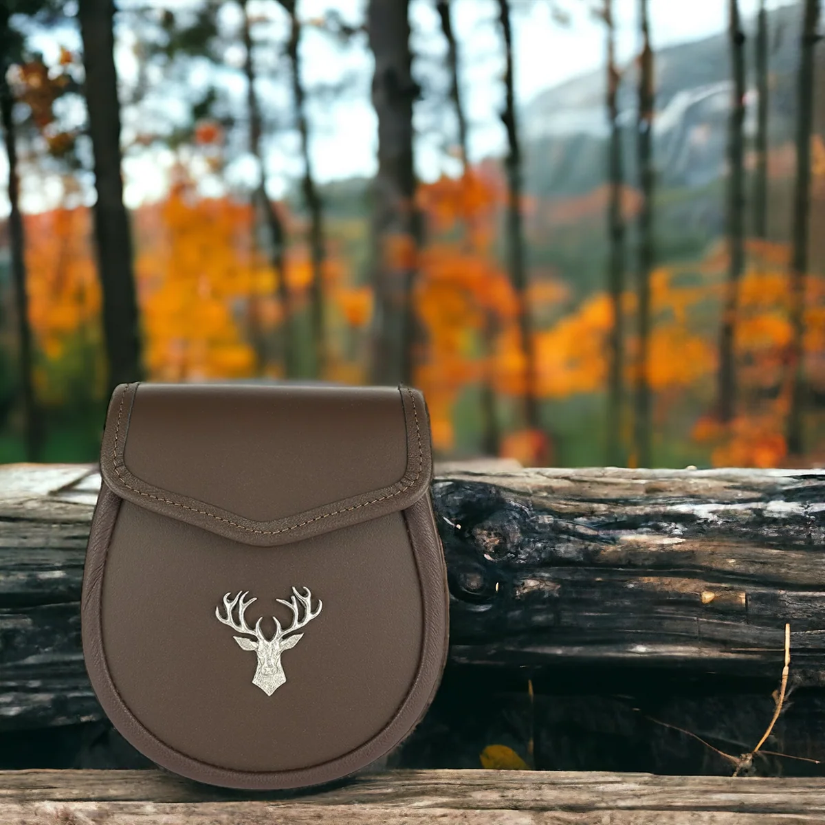 Leder Sporran Leather 6B