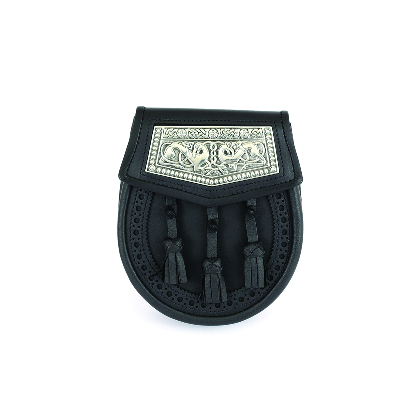 Semi Dress Sporran Prince Charlie 1 Leather