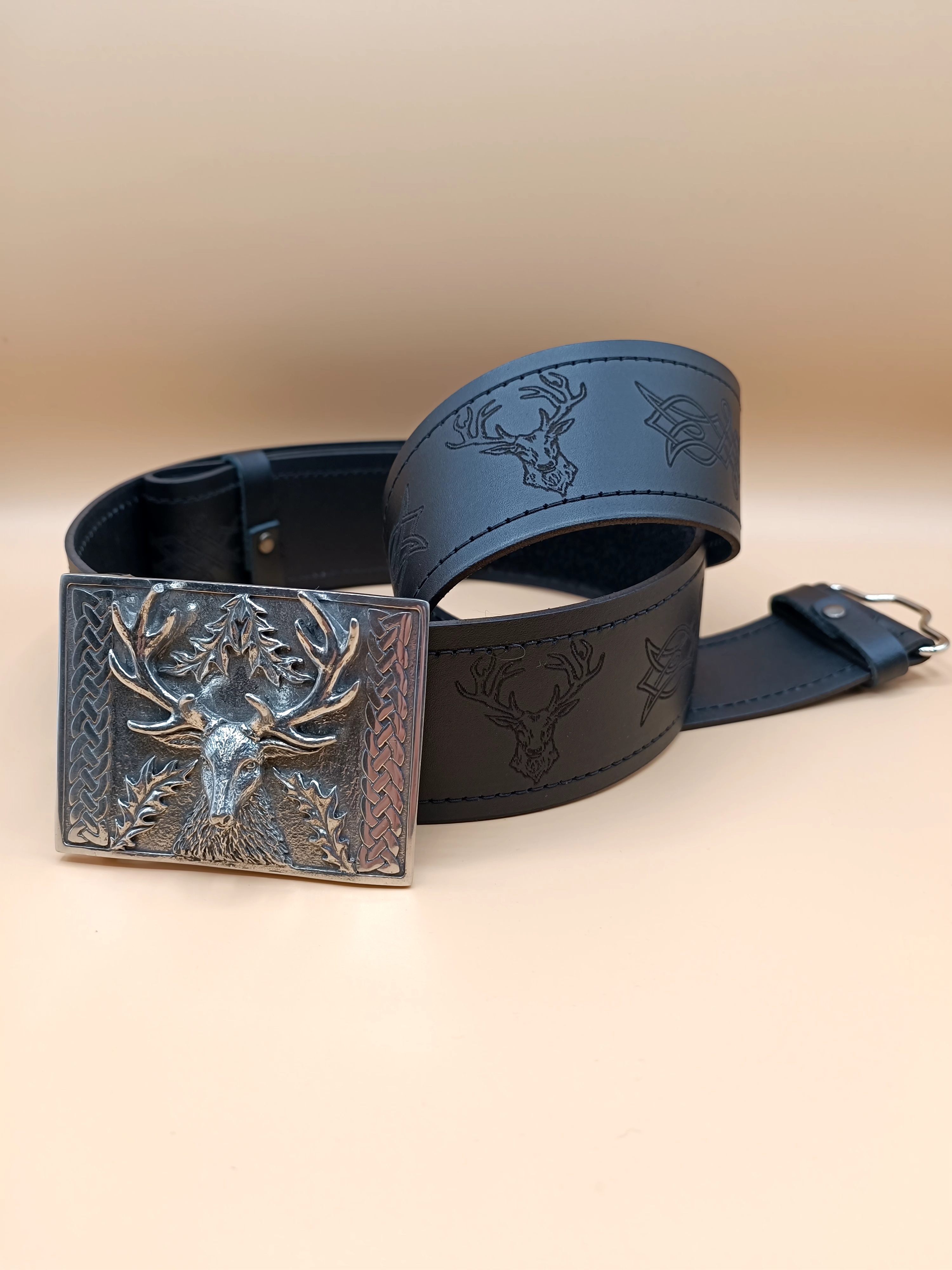 Kiltgürtel Waistbelt verschiedene  Gravuren