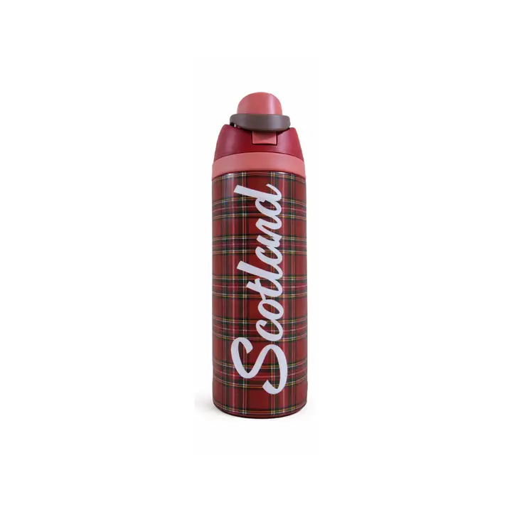 Schottland-Tartan Trinkflasche