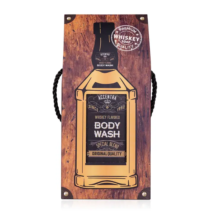 Duschgel für Männer „Special Blend“ im Whiskey-Design – 400 ml mit Geschenkbox