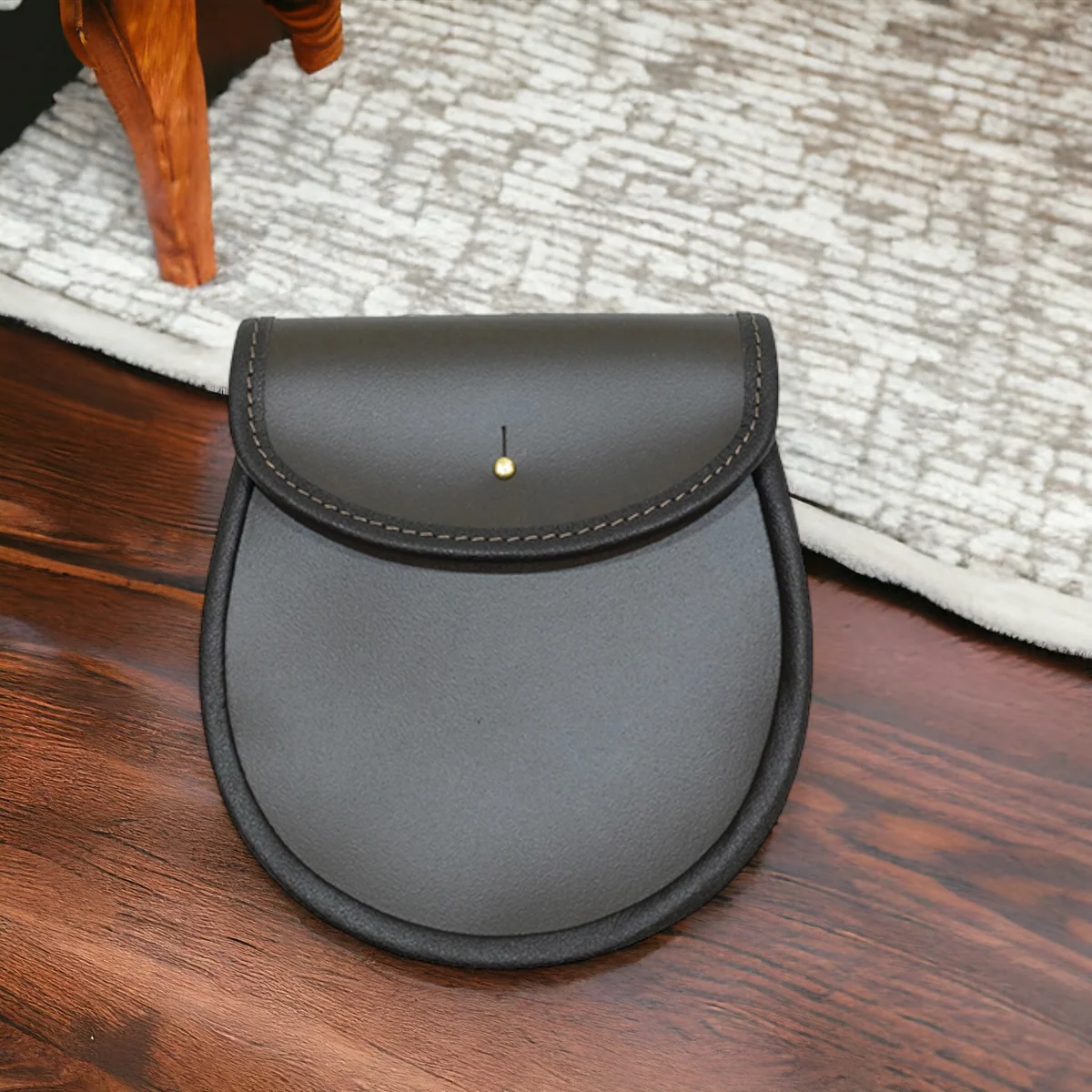 Leder Sporran Military 
