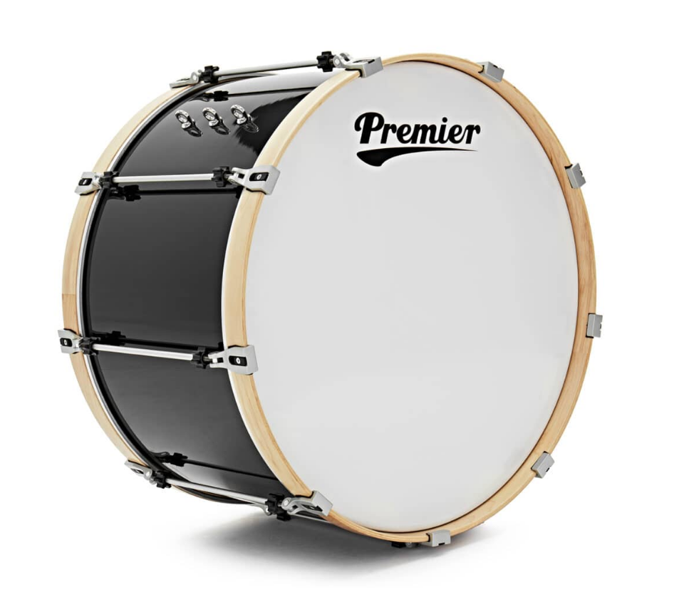 Premier Marching Professional 26" x 12" Bass Drum, Premium Lacquer*